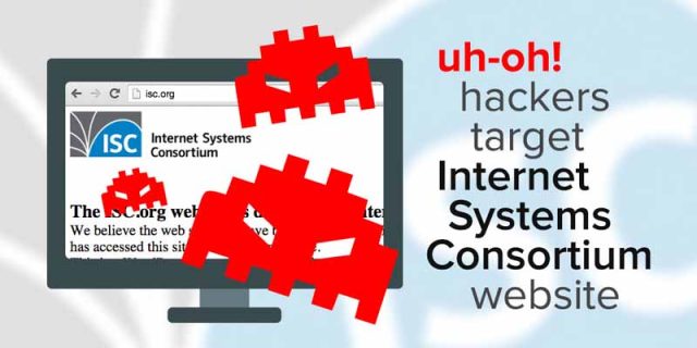 Internet Systems Consortium site hacked