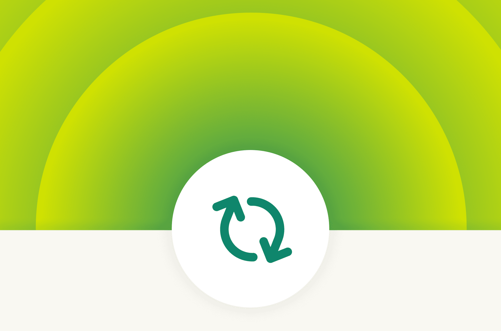 ExpressVPN on button with turning arrows.