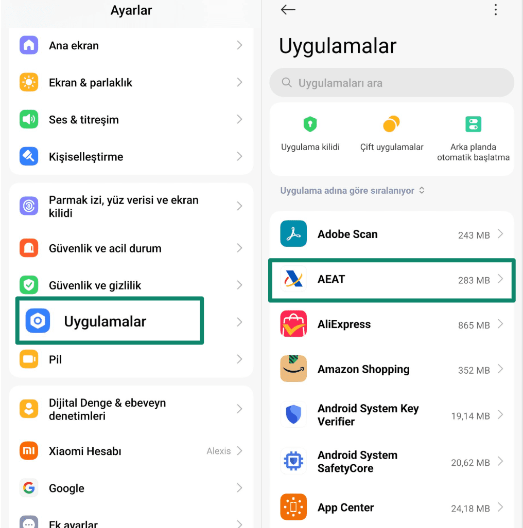 Denying Android app permissions to stop pop-ups.