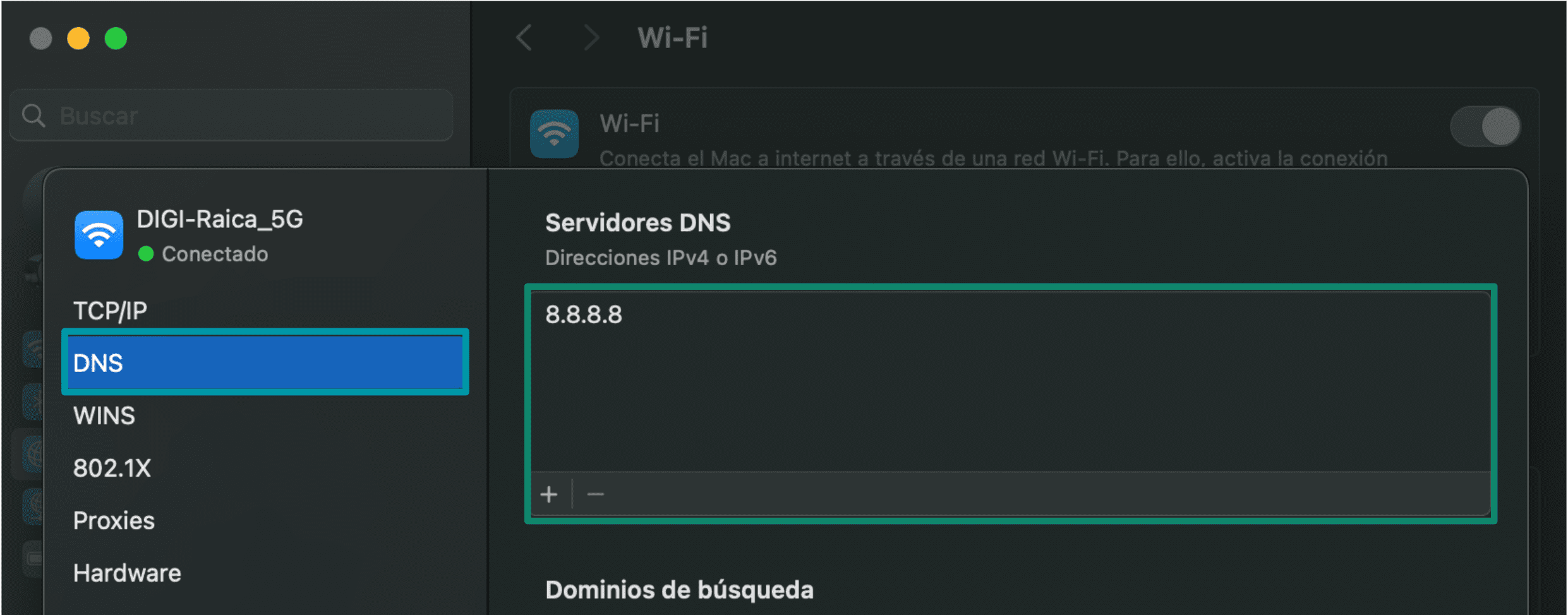 Click Dns Es 1