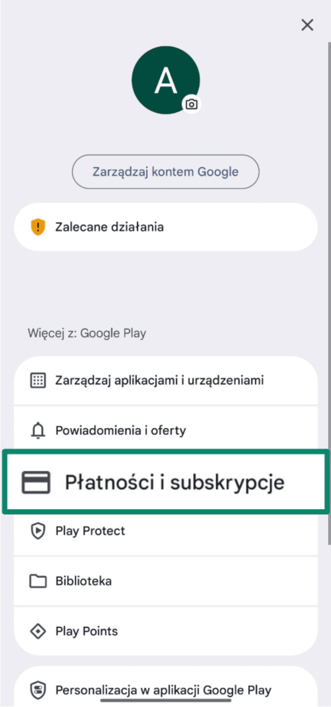 Select Payments Subscriptions Pl