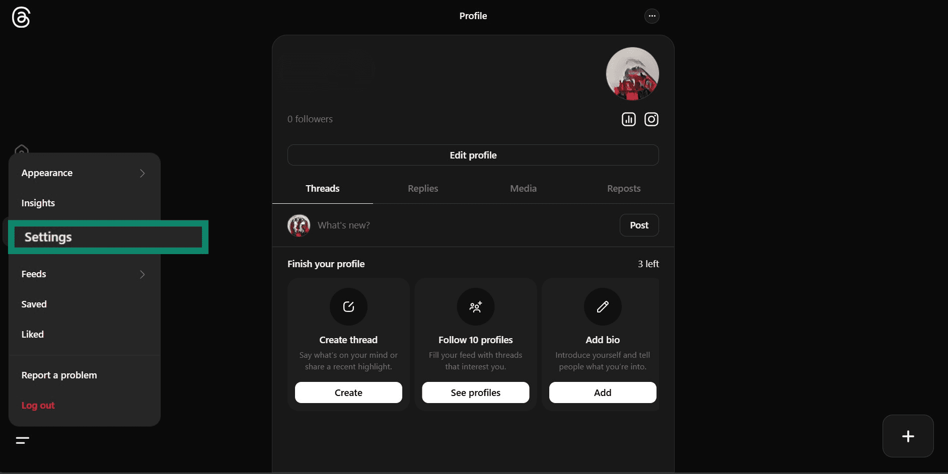 Deleting Threads Account 12