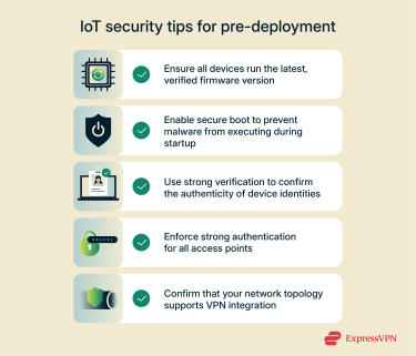 Five essential IoT cloud security tips during pre-deployment