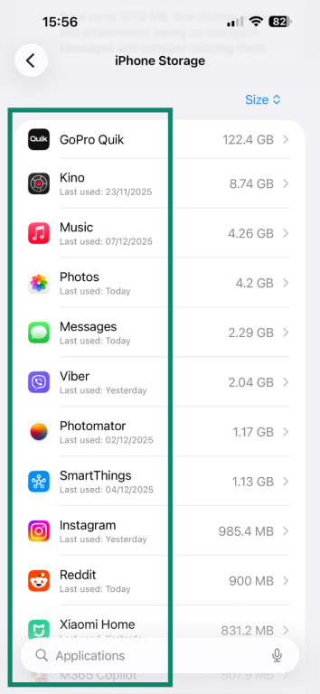 Listing all installed apps on iOS.