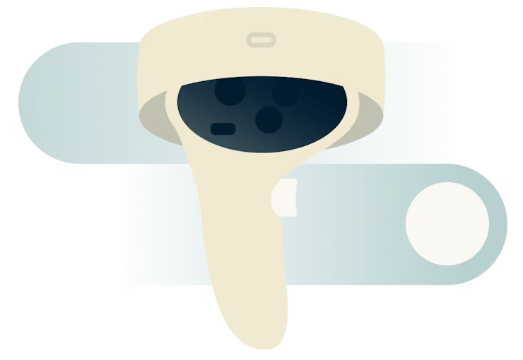 Pelaamista Oculus Quest 2:lla VPN:n kanssa.