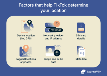A collection of factors that influence your TikTok feed.