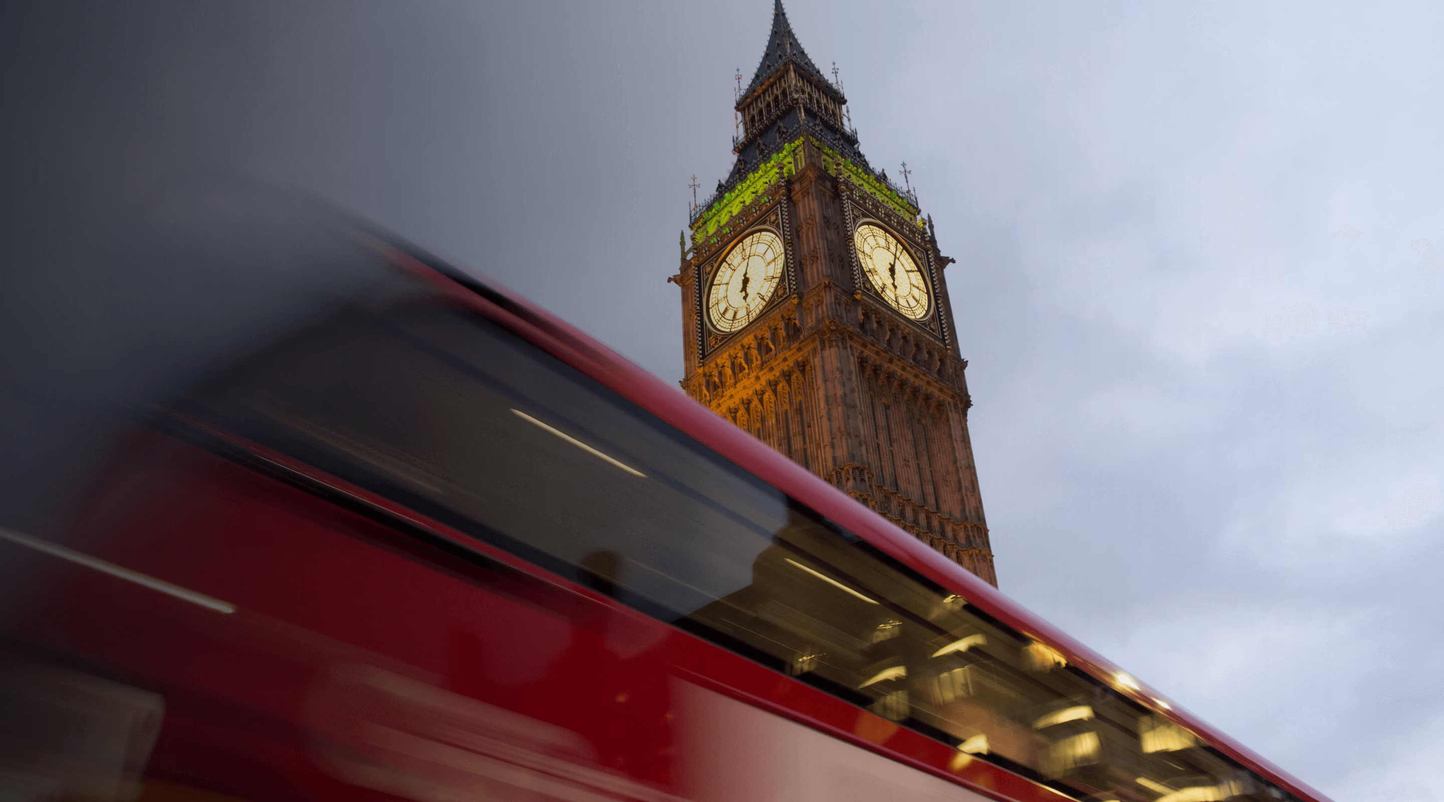 Vistas del Big Ben en Londres.