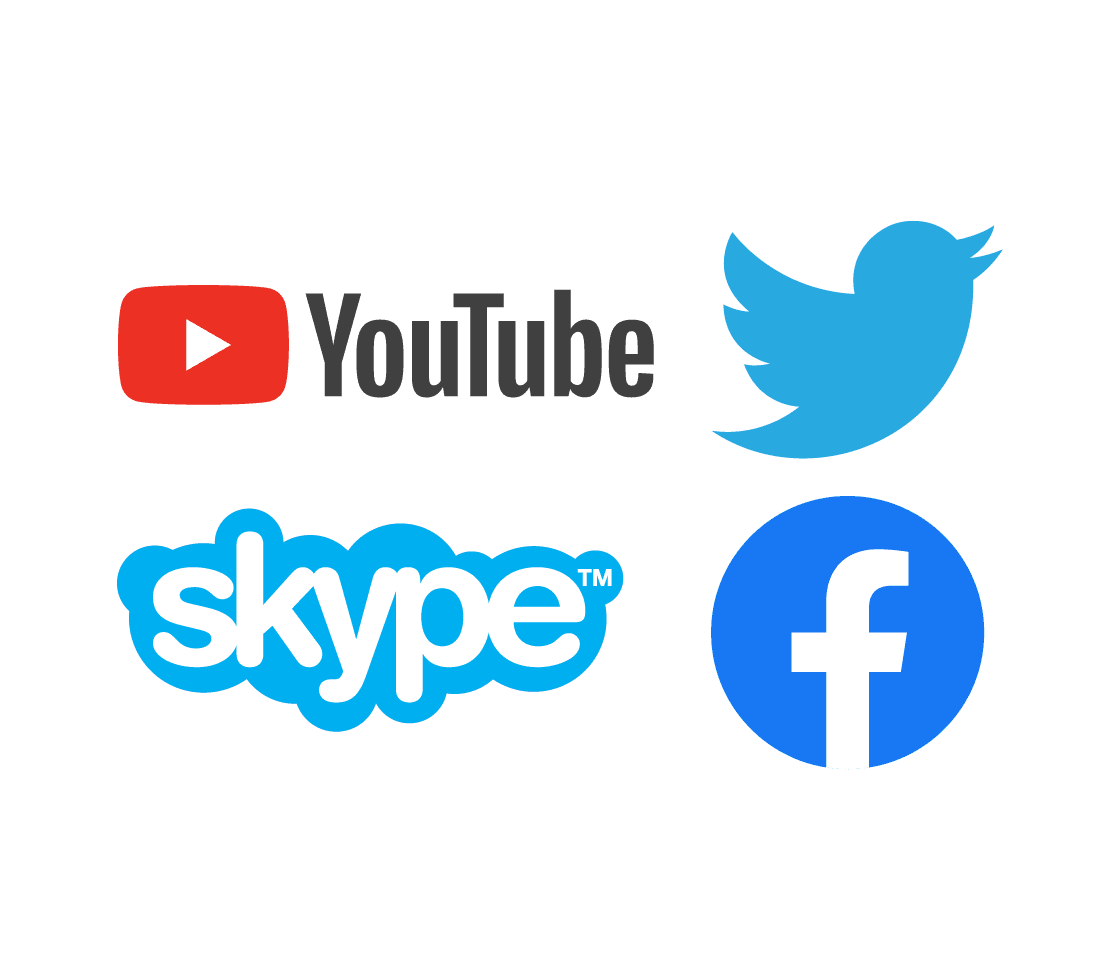Use a ExpressVPN para desbloquear o YouTube, Twitter, Skype, Facebook e muito mais.
