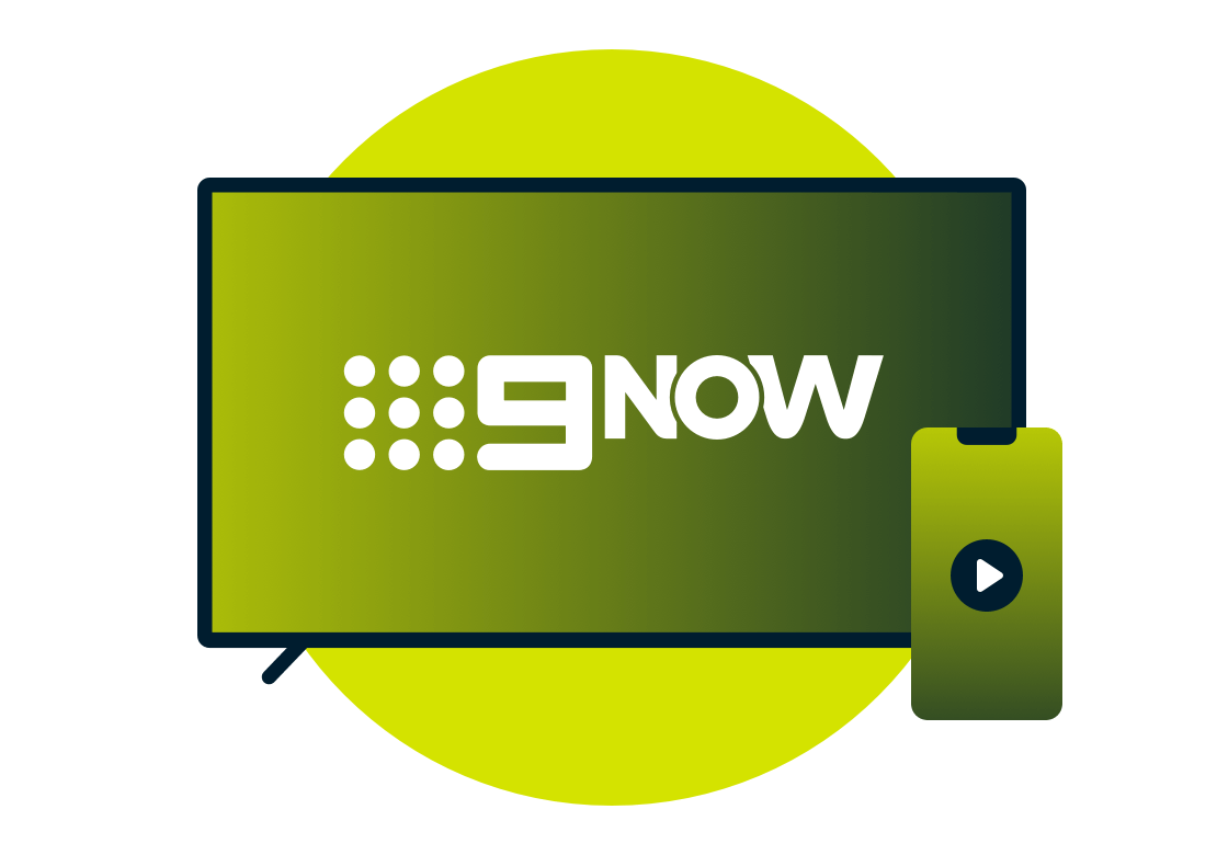 9Now on TV and mobile devices.