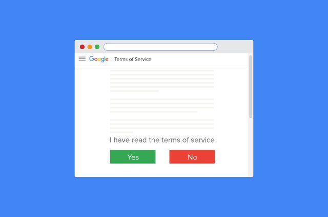 Google is trying to make its new terms of service more readable