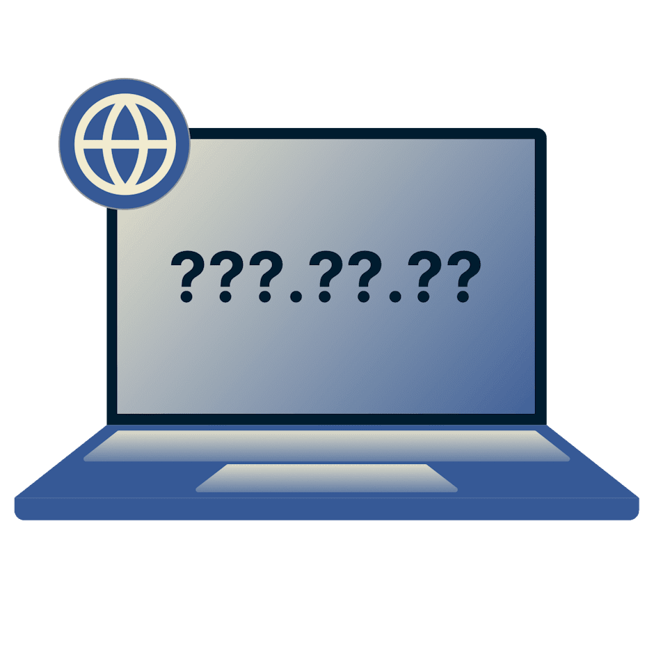 Laptop ekrani prikazuju proces pre i posle promene IP adrese korisnika '.