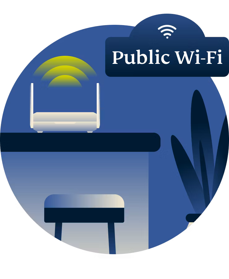 Routeur Aircove Go sur une table