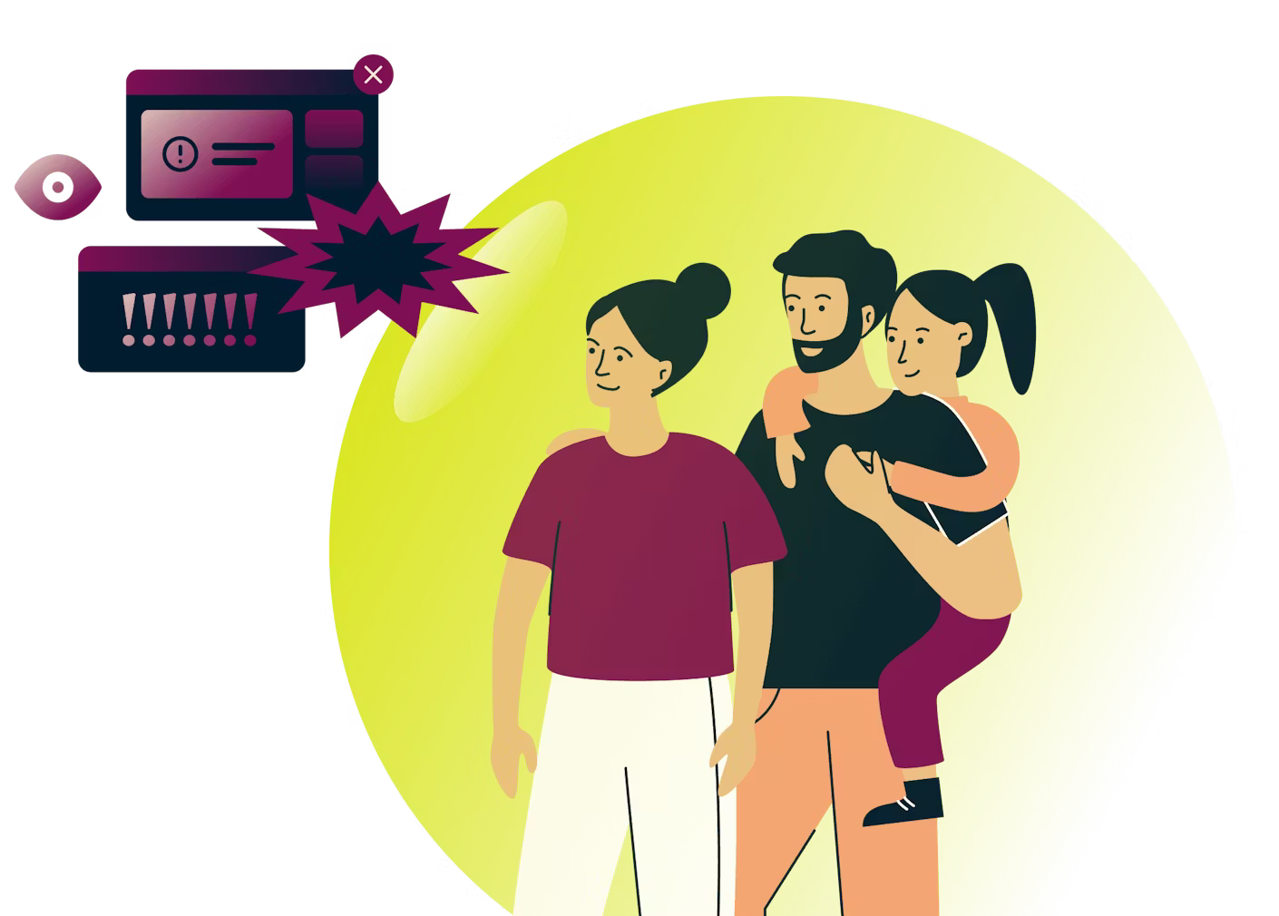 Protezione avanzata chiave Visual Hero Mobile