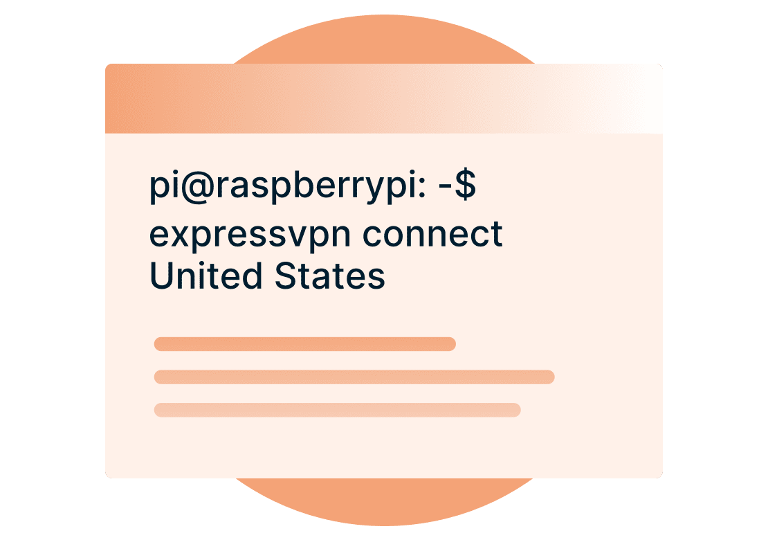 Steg 1 för anslutning av VPN på Raspberry Pi.