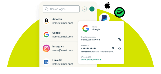 Interface de usuário do link Wi-Fi do Aircove