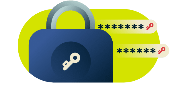 Gespeicherte Logins in ExpressVPN.