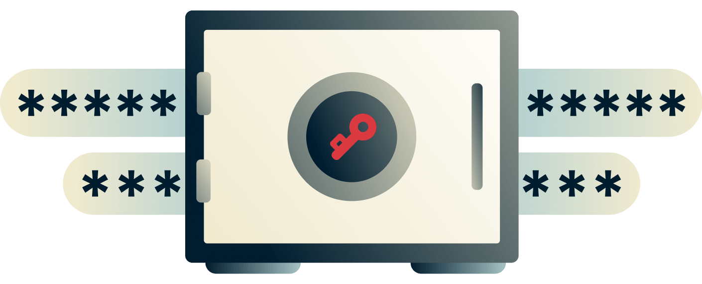 パスワードマネージャーは、パスワードのためのオンライン金庫のようなものです。