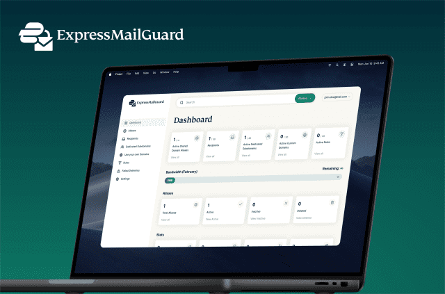 ExpressMailGuard 소개: 실제 인터넷 작동법을 반영한 이메일 프라이버시