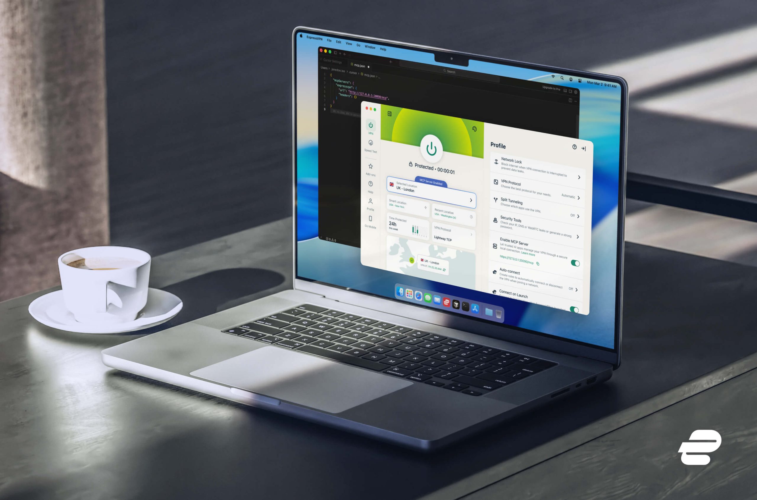 Serveur MCP ExpressVPN – Lifestyle 1